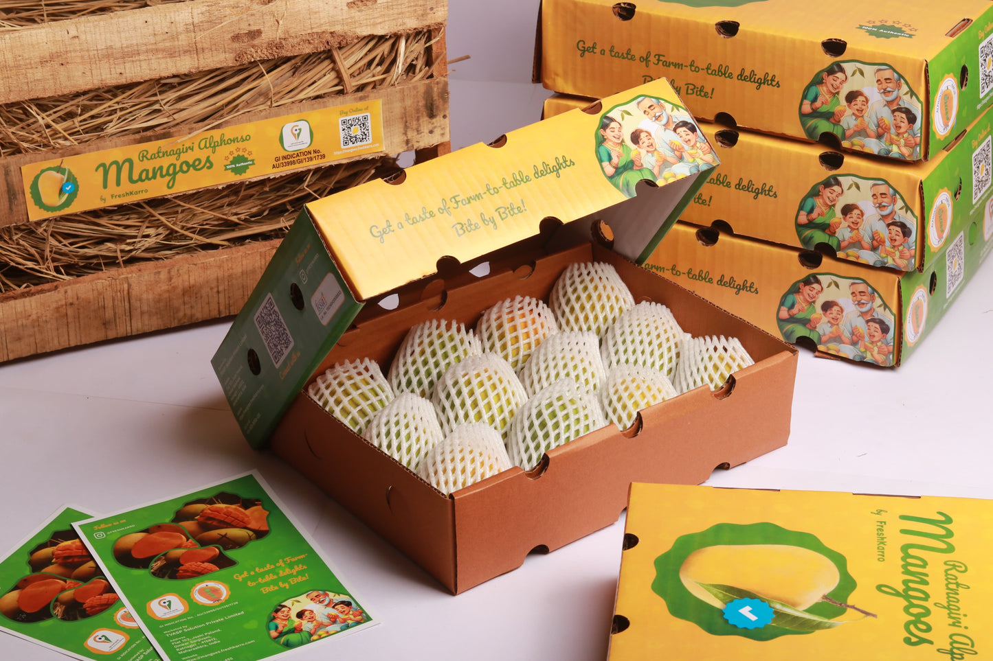 Ratnagiri Alphonso Mango - Traditional Peti