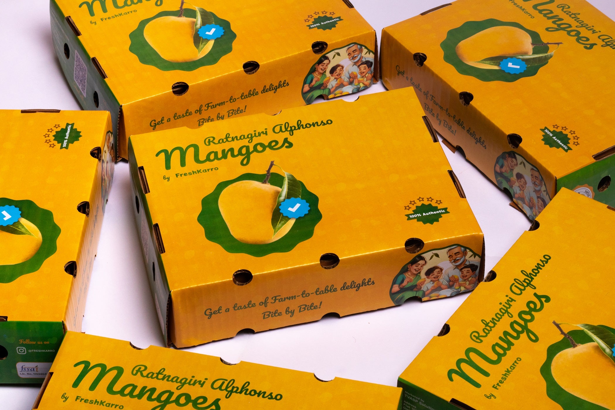 Ratnagiri Alphonso Mango (170 - 200 Gms)